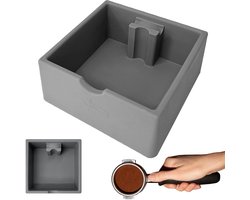 Koffie Knock Box - Afvalstation - Koffiebereiding - Schokabsorberende voering - 15 liter - Zwart