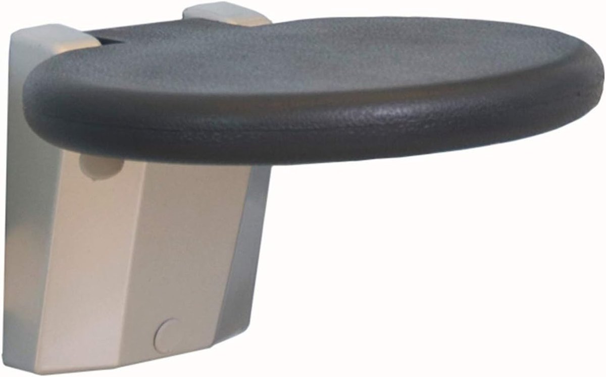 Douchezitting Opvouwbaar - Wandklapstoel - Veilig Douchen - Waterdicht Schuim - 150 kg Draaglast - Zwart
