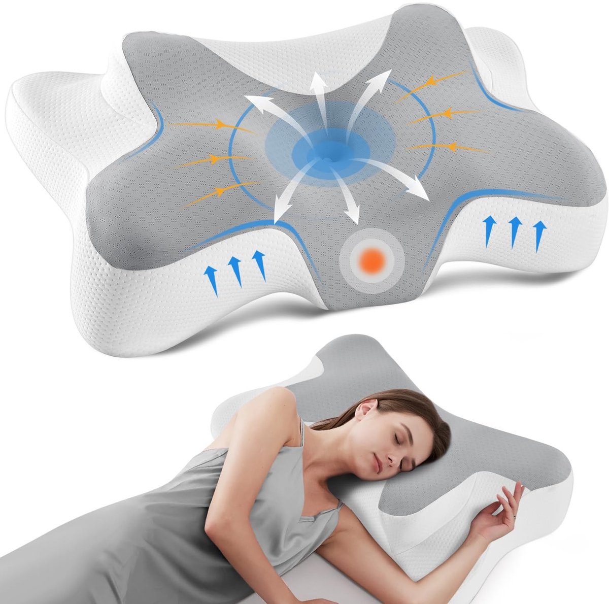 Dailygoods- Kussen voor een man - Slaapkussen - Kussens - Kussensloop - Kussenhoes - Comfortabel ontwerp - Mannenkussen