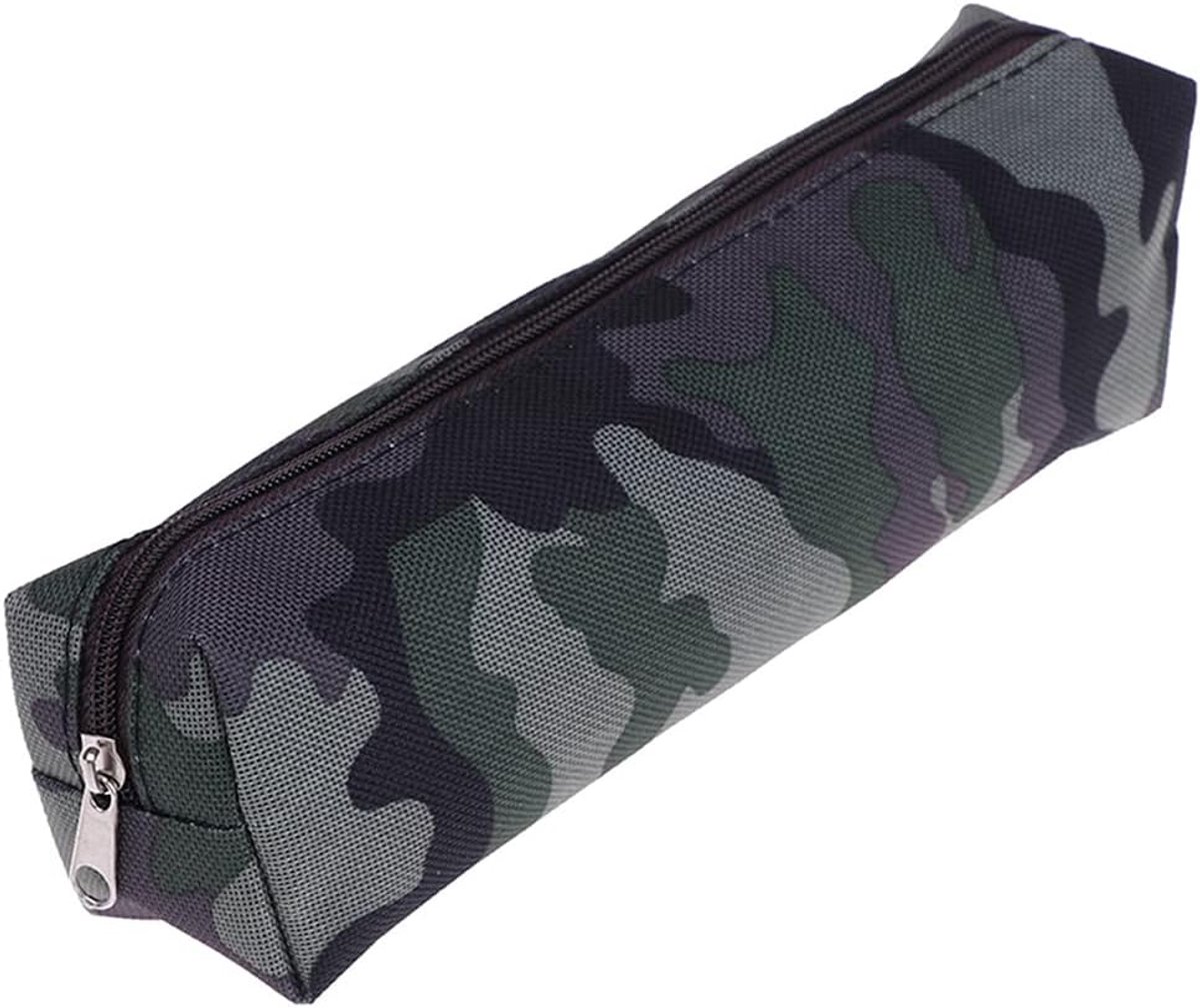 Etui Camouflage - Pennenzak Briefpapier - Schoolbenodigdheden Opbergen - Lichtgewicht Vlekbestendig - One Size - Multi