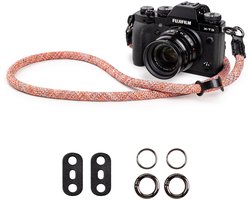 Dailygoods - VOVMOEYA Camera Draagband, Schouderriem voor Sony A6400 A6700 A7 IV Fujifilm XT5 X100V XT30 Canon eos R6 R10 R50 Nikon ZF Z30 Z50