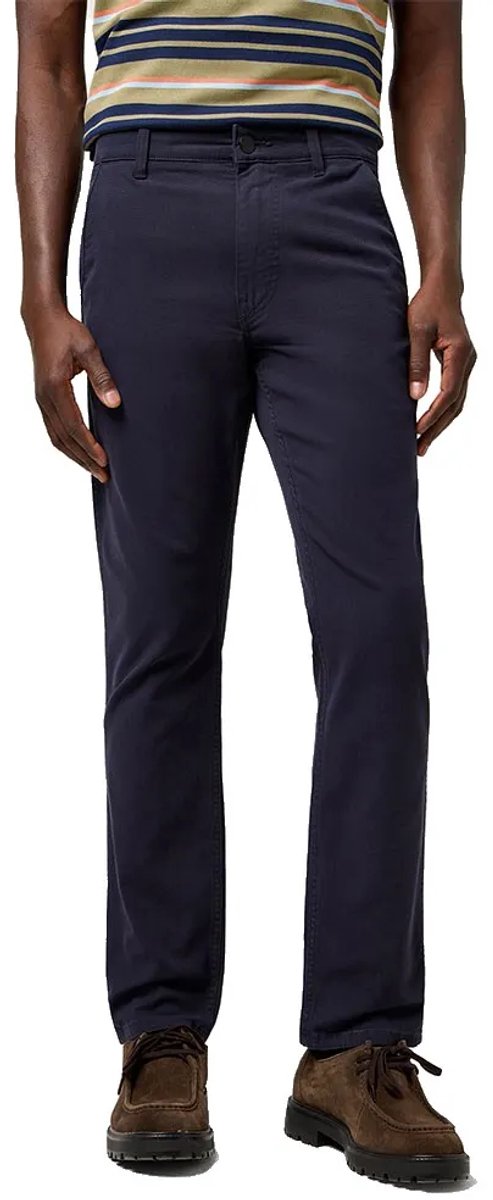 Wrangler 112371030 Regular Fit Chino Broek 42 32 Man Blauw
