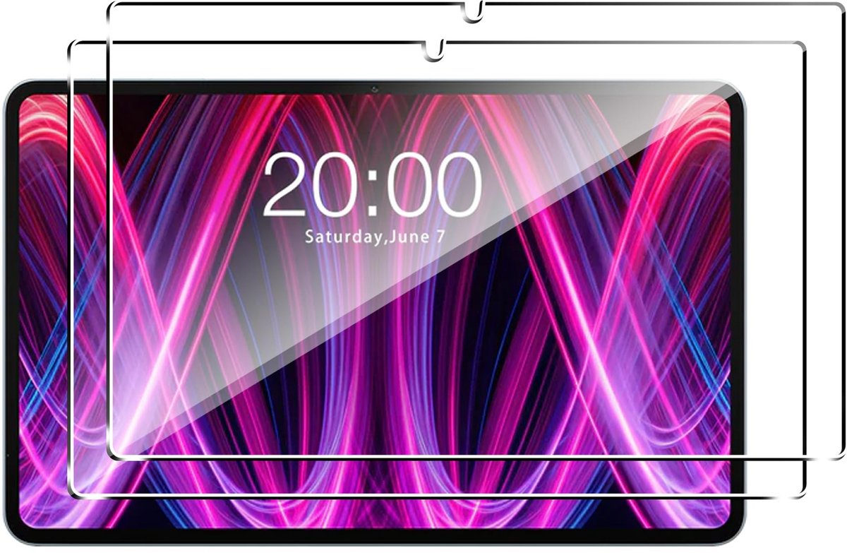 Dailygoods- Displaybeschermfolie 2 Stuks - Gehard Glas - Krasbestendig 9H - Luchtbelvrij - Volledige Bescherming - Eenvoudige Installatie - Screenprotector