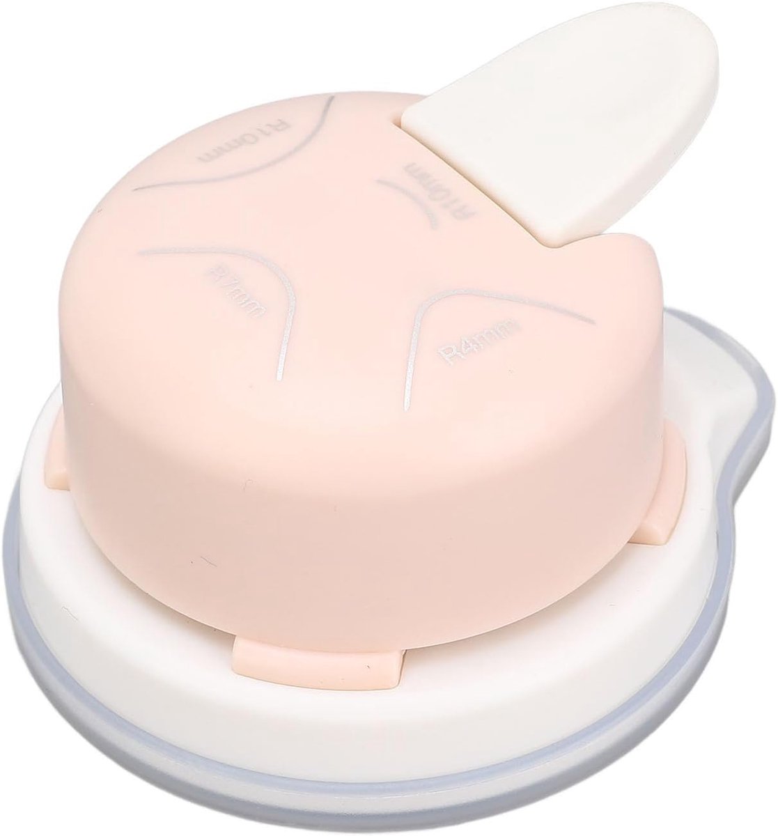 Papier Hoeksnijder - Hoekafronder - Kaarten Maken - 4-in-1 Mogelijkheid - 4 7 10 mm - Roze