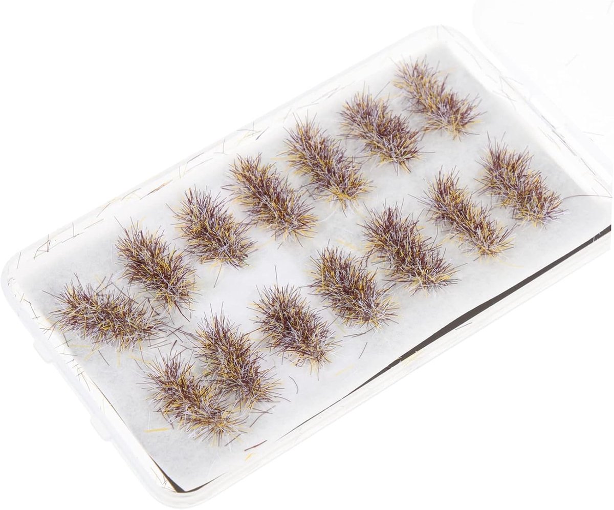 Kunstgras Clusters - Miniatuur gras - Modelbouw Landschap - Realistisch Uiterlijk - 11 x 6.2 cm - Groen