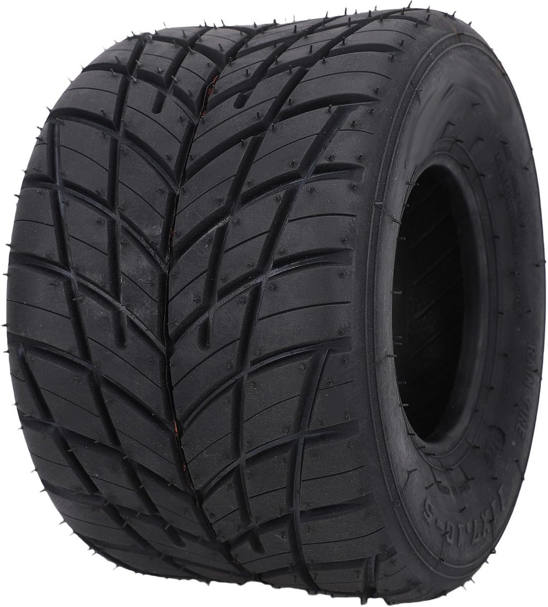 Achterwielband Go Kart - Regenband Tubeless - Drift Trike Rijden - Antislip Vierlaags - 11x7.10-5 Inch - Zwart