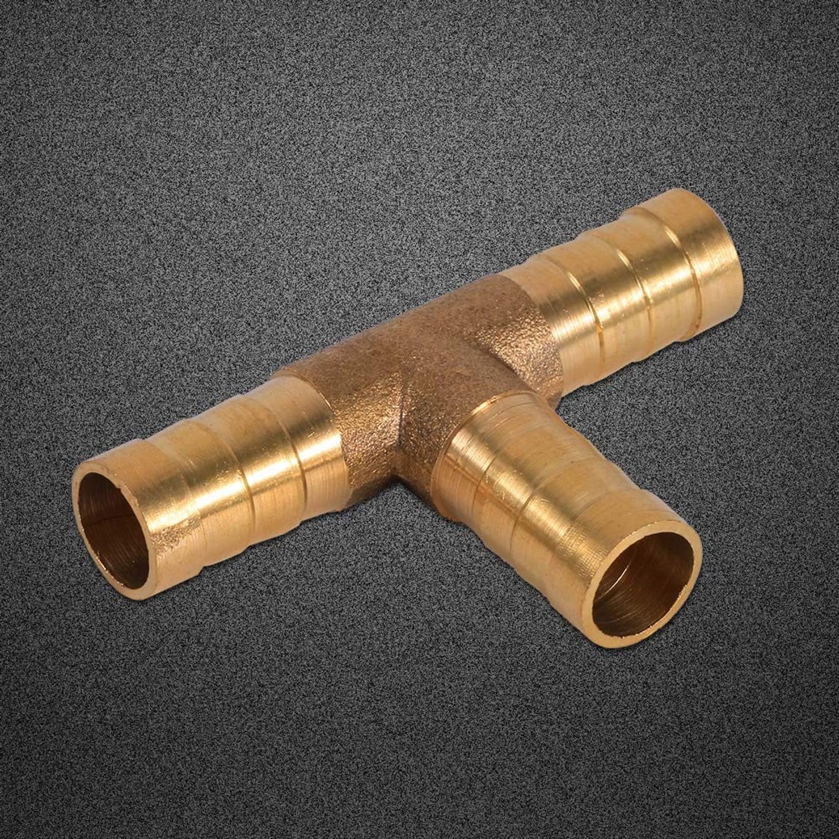 Dailygoods - 3 way t fuel hose connector - gas hose adapter - solide verbinding - 10mm - brandstof koppeling - veilig gebruik - geschikt voor diverse...