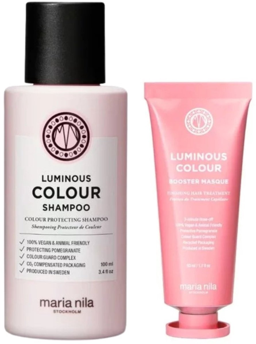 Maria Nila - Luminous Colour Booster Travel Set - 100+50ml
