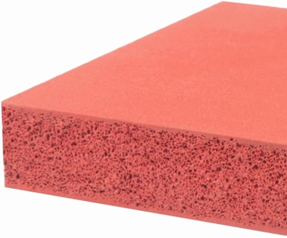 Schuimrubber Plaat - Isolatie Pakking - Afscherming en Vulling - Hoge Temperatuur Bestendig - 140x170mm - Zwart