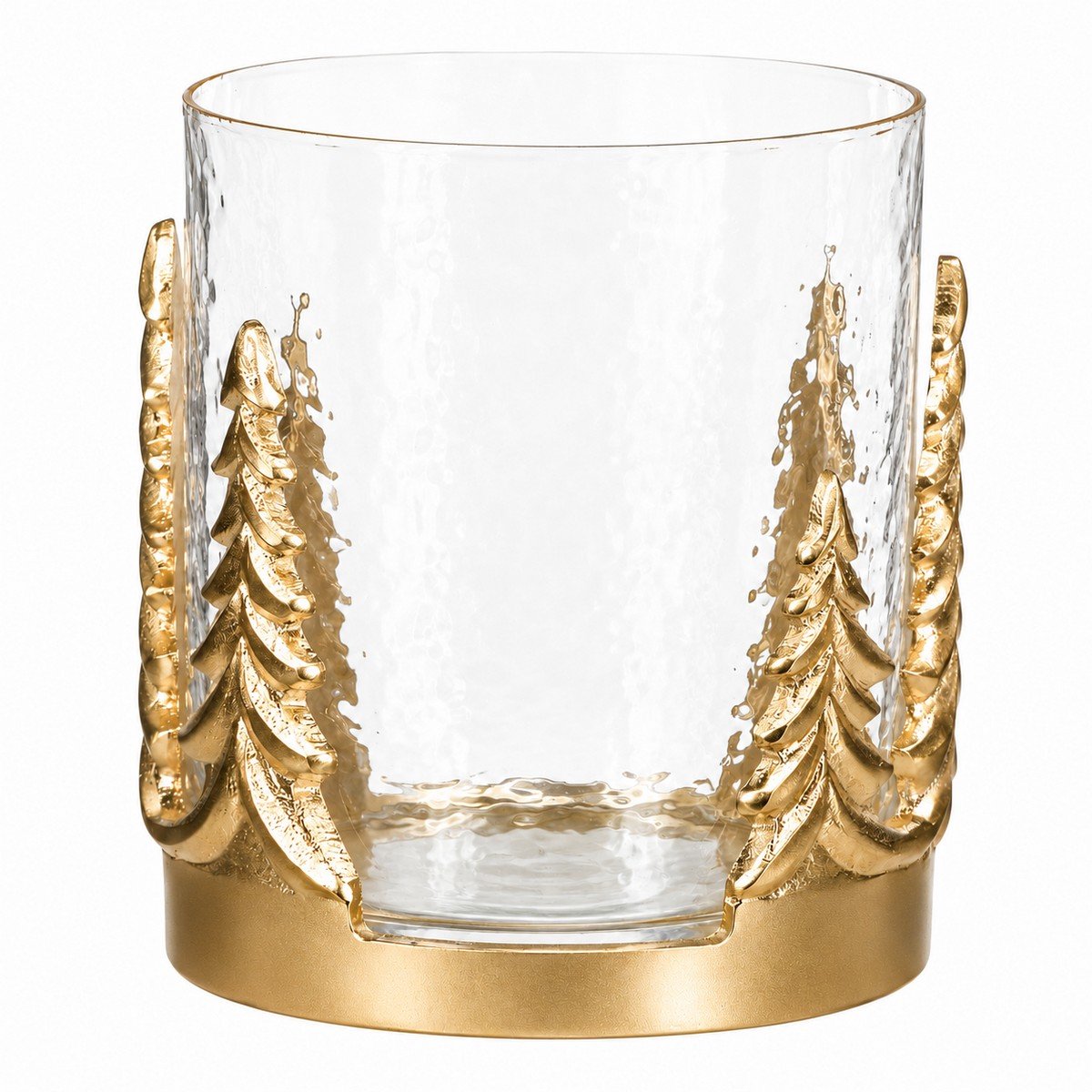 windlicht hert champagne goud small