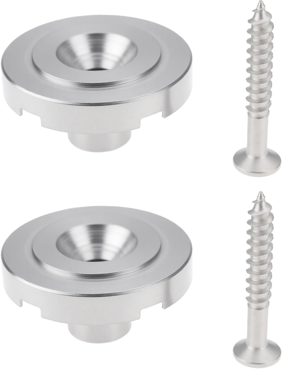 Dailygoods- Snarenhouder 2 Stuks - Compatibel met Fender Precision/Jazz Basgitaren - Hoogwaardige Metalen Constructie - Eenvoudig te Installeren - Duurzaam en Betrouwbaar - Snaren