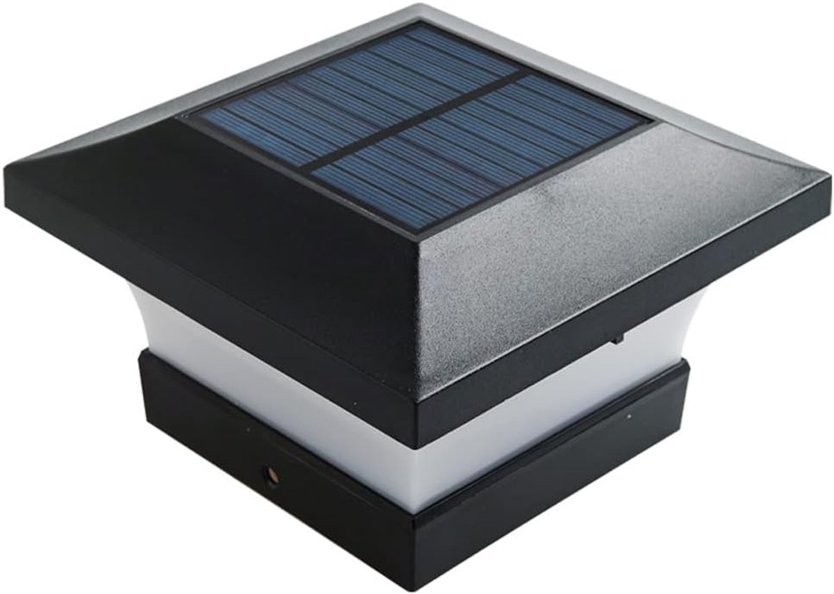 Paallantaarn Solar - Buitenlamp Tuin - Tuin Verlichten - IP65 Waterdicht - 15.3 cm Diamete