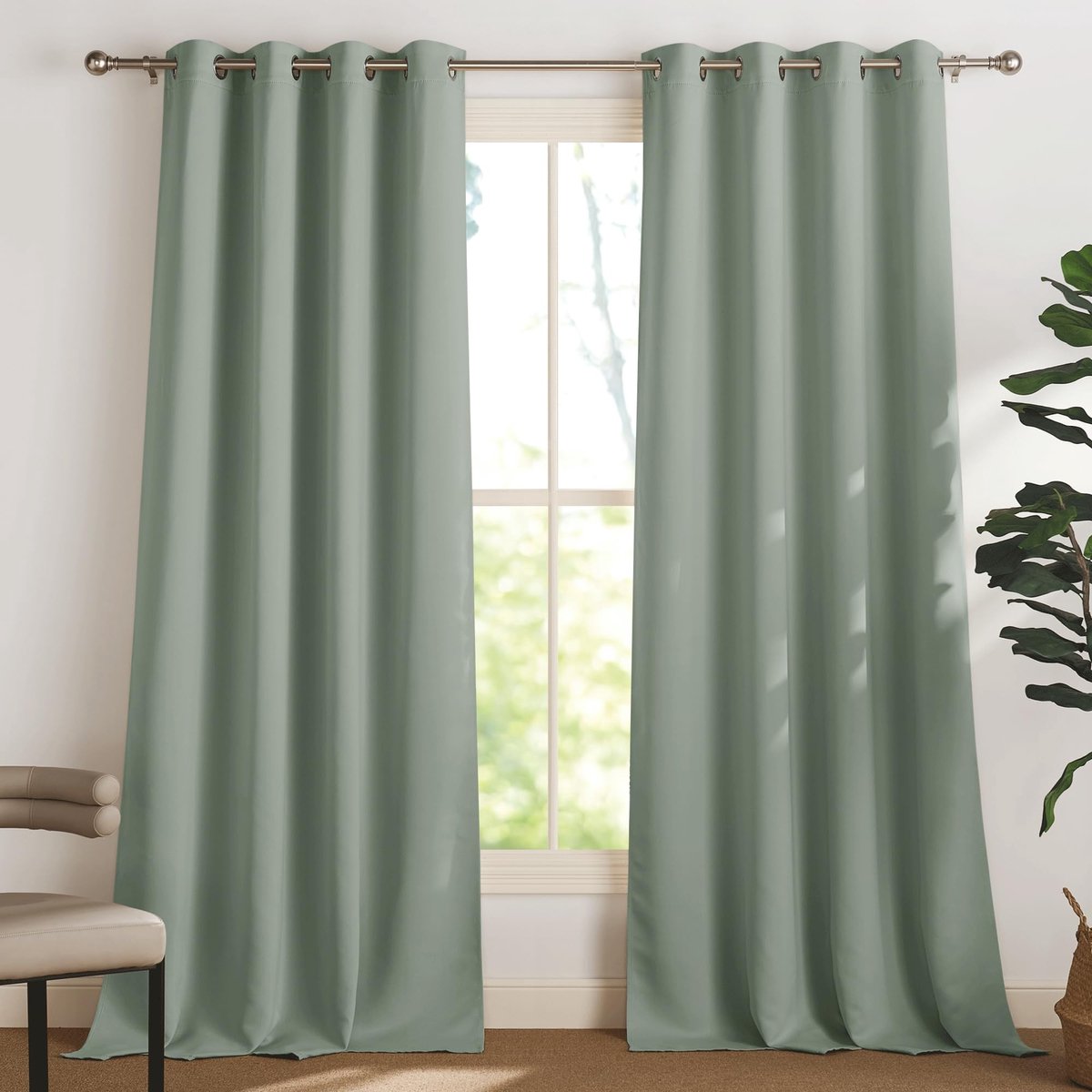 Dailygoods- Verduisteringsgordijnen 140B x 240H cm - 2 Panelen - Modern Design - Lichtwerend - Warmte-isolerend - Blokkeert 50-95% Licht - Gordijnen
