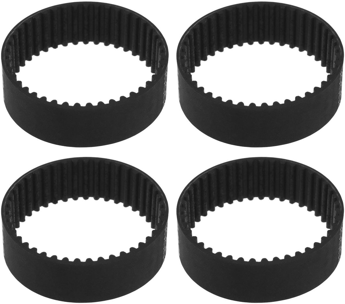 Dailygoods- Aandrijfriemen 4x Vervanging - Rubber - Gesloten Lus