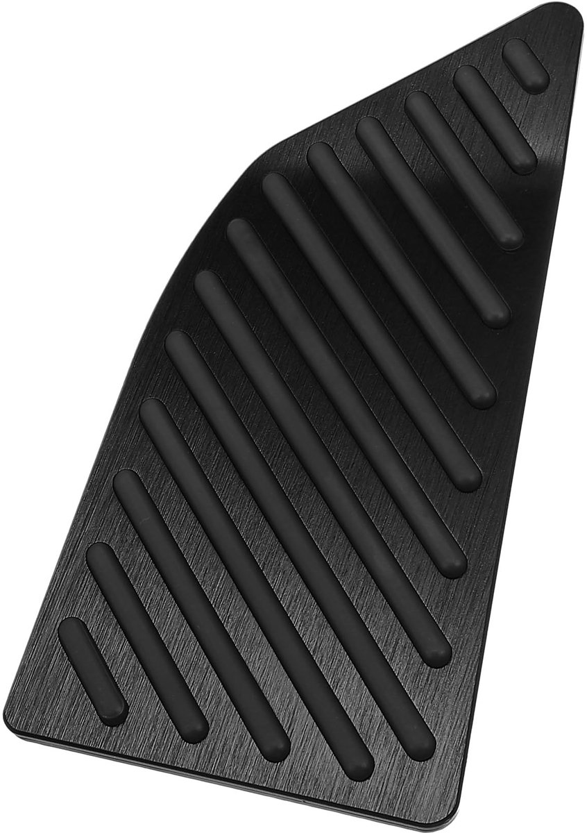 Dailygoods- Voetsteun Creatief Design - Voetsteun Auto - Voetsteun Pedal Cover - Aluminiumlegering/Rubber - Eenvoudige Installatie - 21x10cm - Pedalcover