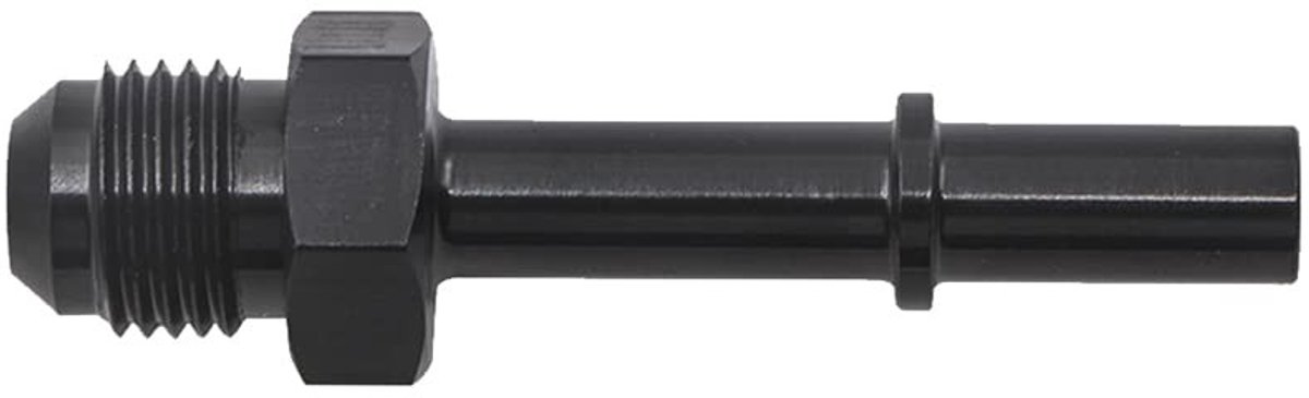 Dailygoods - JNNJ 6AN Flare naar 3/8 slangkoppeling adapter, Quick-Disconnect vrouwelijke EFI fitting, aluminium brandstofleiding push-on koppeling connector, auto modificatie accessoires universeel voor de meeste