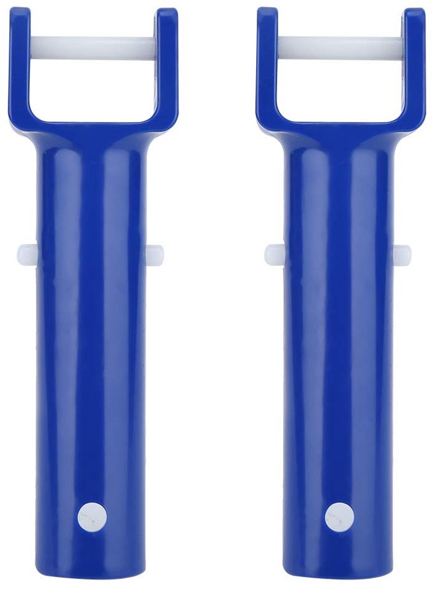 Dailygoods- Stofzuigerhandvat Vervangend - Zwembadaccessoires - Handgreep met Clip - Universeel Compatibel - ABS-kunststof - 14,5 x 5 cm - Zwembadstofzuiger