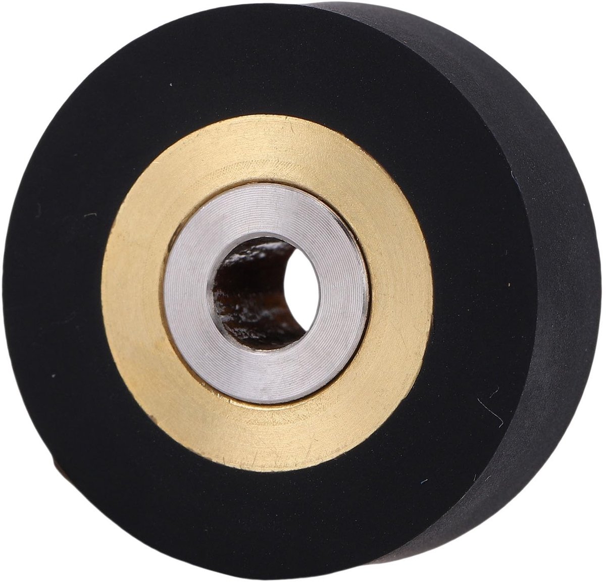 Dailygoods- Aandrukrol - Gesinterde Bronzen Lagerdrukrol - Knijprol - Rubber - Zuur/ozonbestendig - Diameter 5G7/17/25,9 x 8,9 mm
