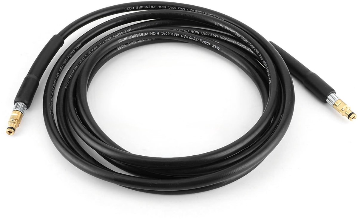 Dailygoods- Waterreinigingsslang 6 Meter - Hogedrukslang - Geschikt voor K2/K3/K4/K5 - Duurzaam - Slijtvast - Eenvoudig te bedienen
