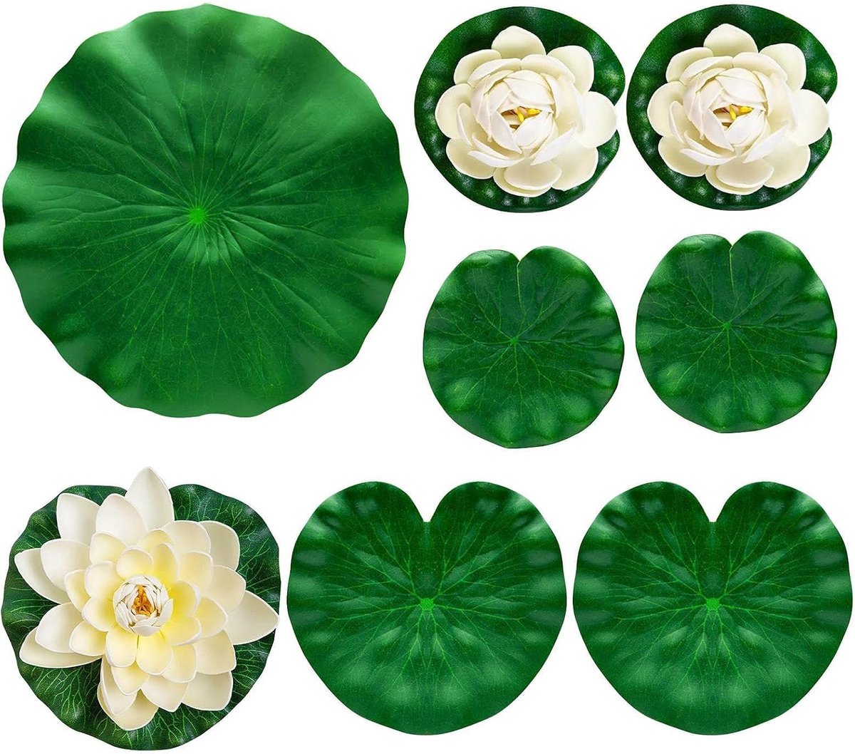 Decoratieve drijvende bloemen - Kunstmatige vijverdecoratie - Tuin verfraaien - Realistisc