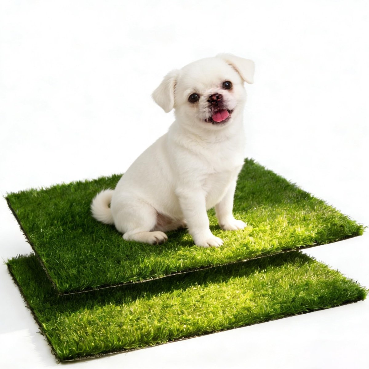 Dailygoods- Hondentoilet 2 Stuks - Herbruikbaar - Antibacterieel - Hoge Drainage - Voor Kleine Honden - Afmetingen 36,5 x 46 cm - Puppy Toilet