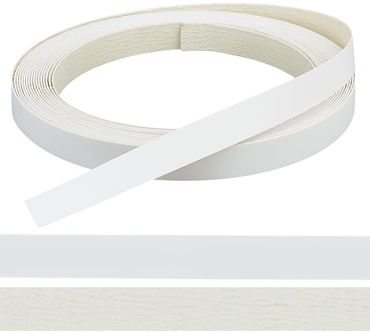 Dailygoods- Randafwerking Geel - Voorgelijmde Flexibele Randen - Smeltlijm - Waterdicht - Vochtbestendig - 4/5 Inch × 32,4 M - Kantband