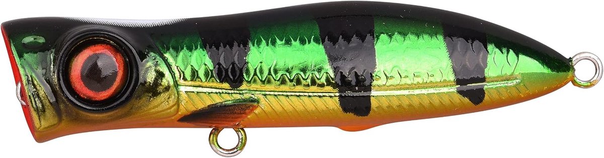 Surface Lures - Pop Lures - Vissen op roofvis - Karakteristiek plop geluid - 5.5 cm - Meerdere kleuren