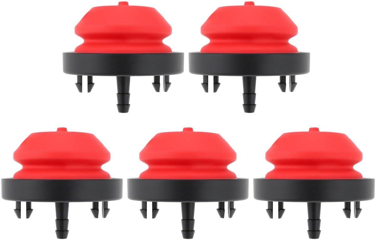 Dailygoods- Grasmaaier Starter Oliebel - Compatibel met Hyundai HYM530SPR/HYM510SP/HYM460SPE - Rubber/Kunststof - Duurzaam/Elastisch - Vergemakkelijkt Starten - Startknop