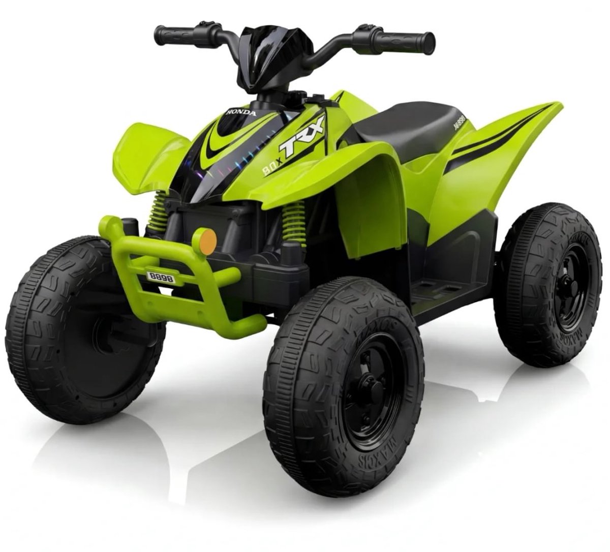 Honda TRX90X 12V Elektrische Kinderquad 3 tot 6 jaar – Officieel Gelicentieerd met Vernieuwde Li-ion Accu – Stoer Accuvoertuig met 4 Motoren, Schokdempers & Bluetooth – Groen