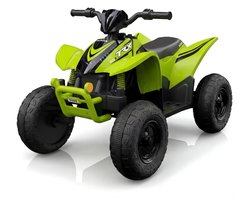 Honda TRX90X 12V Elektrische Kinderquad 3 tot 6 jaar – Officieel Gelicentieerd met Vernieuwde Li-ion Accu – Stoer Accuvoertuig met 4 Motoren, Schokdempers & Bluetooth – Groen