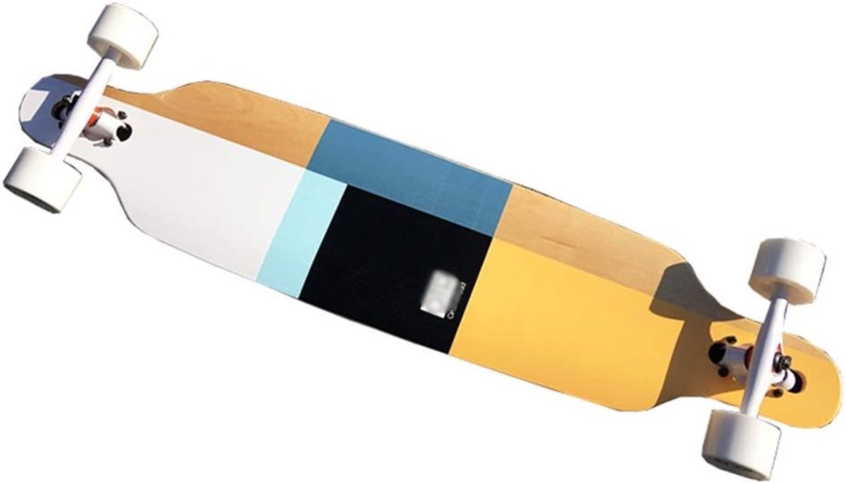 Longboard skateboard Cruiser board Allround rijden 7 lagen esdoorn 42×9.5 inch