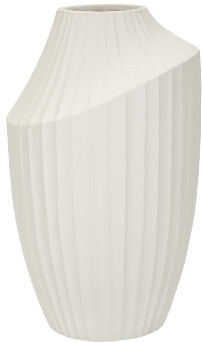 Mauro Ferretti Vaas Ice Jar Ø 22,5×38 cm Crème