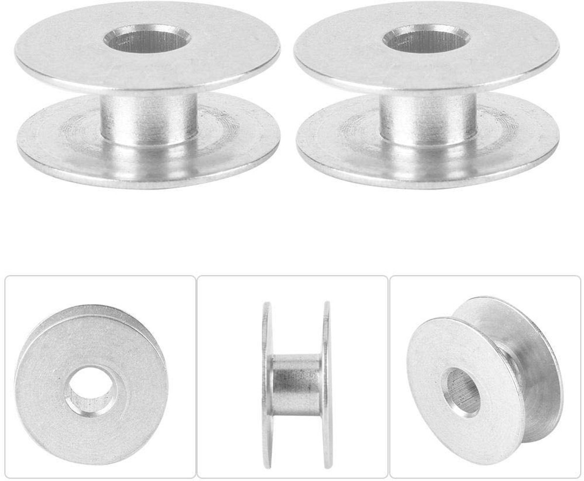 Dailygoods- Naaigaren Spoelen 100 Stuks - Aluminium - Lichtgewicht - Eenvoudig te Installeren - Duurzaam - Compact Formaat - Naaimachine Spoelen
