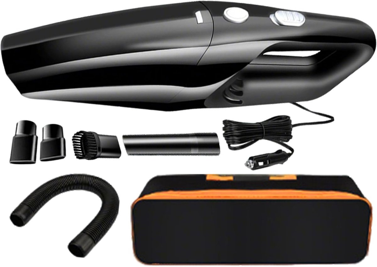 Draagbare Auto Stofzuiger - Blazer Tool - Auto Interieur Reinigen - 9000PA Zuigkracht - 30 cm Lengte - Zwart