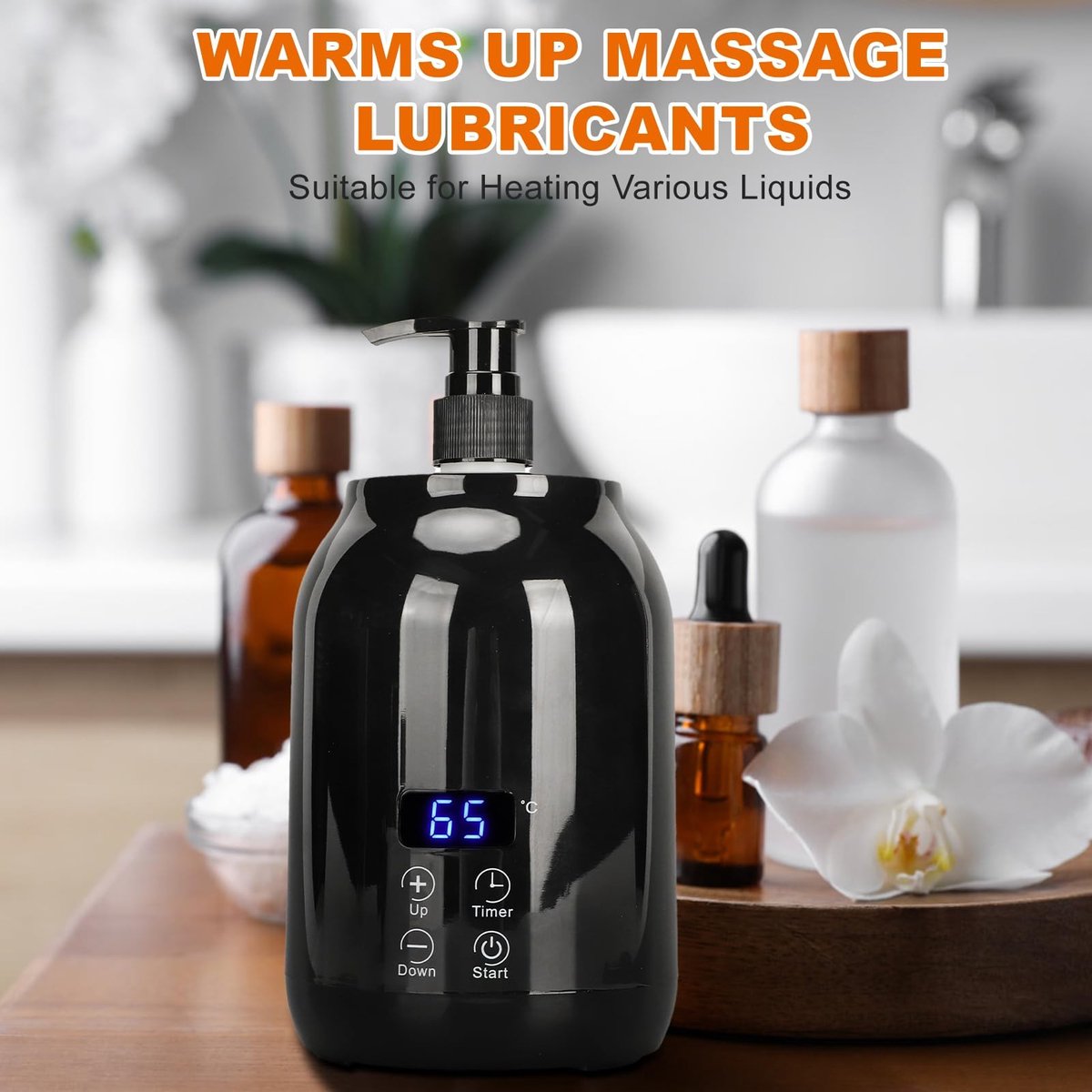 Massageolieverwarmer Draagbaar - Etherische Olieverwarmer thumbnail 3