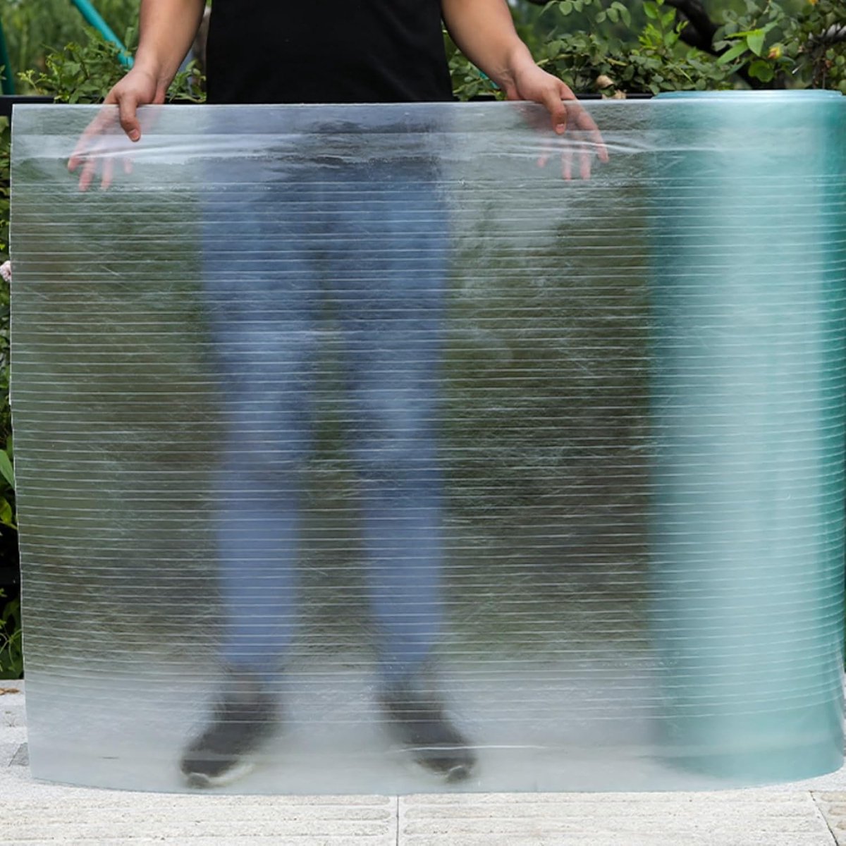 Polycarbonaat Platen - Acryl Panelen - Dak Bedekking - Slagvast Materiaal - 100x200 cm - Transparant
