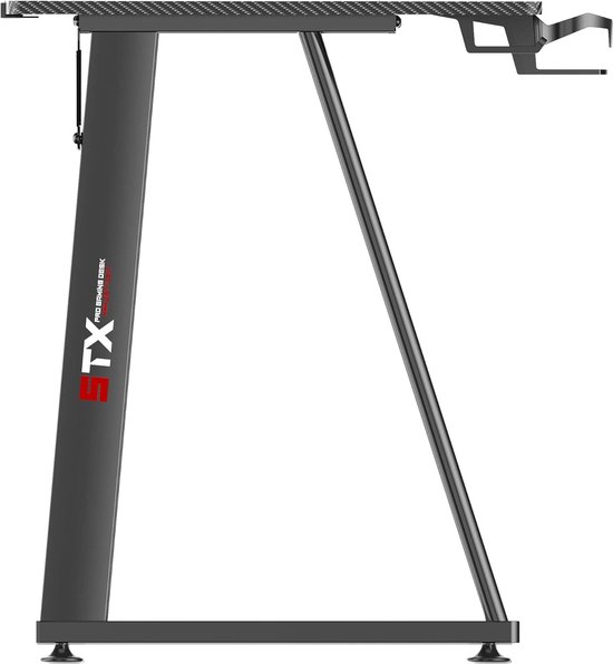 Gaming Bureau met Kabelmanagement en Ergonomisch Ontwerp van Merkloos — afbeelding 2