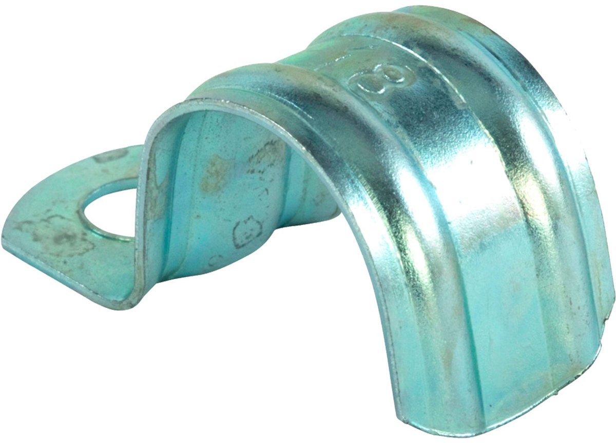 Fischer Metalen zadel BSM 50 - 90842 | Inhoud: 20 stuks | Afmeting IEC: 50 | Spanbereik: 50 mm | Materiaal: Elektrolytisch verzinkt staal