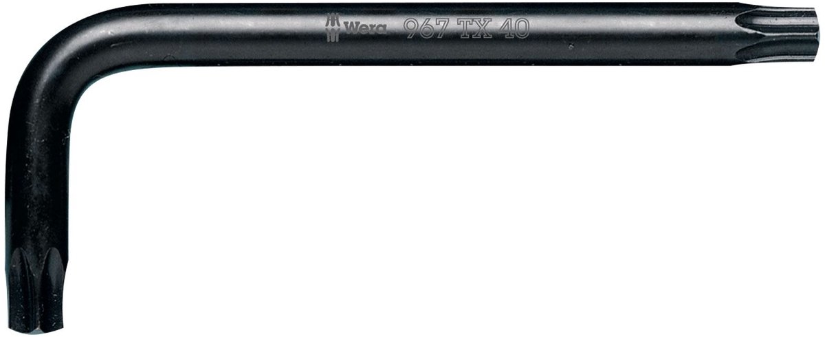 Wera BlackLaser TX9x48mm Kort Torx Inbussleutel