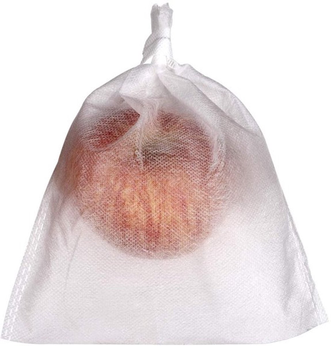 Fruitbeschermingstassen - Herbruikbare netzakken - Beschermt tegen vogels - Wit - Voor groente en fruit - 50 stuks