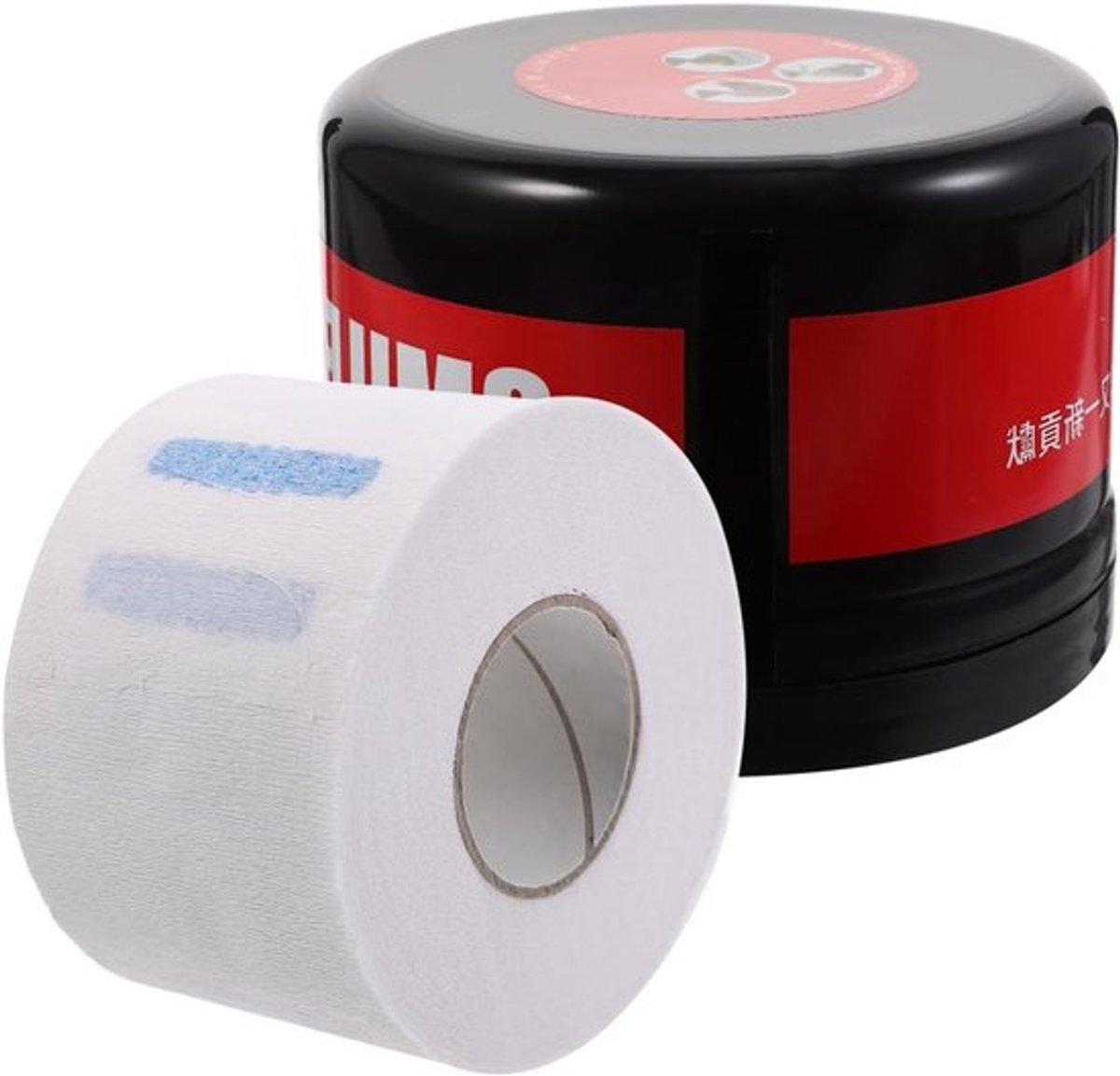 Set van Nekbeschermers met Dispenser en Papieren Nekstrips voor Kappers en Haarstylisten - Professionele Haarverzorging Accessoires