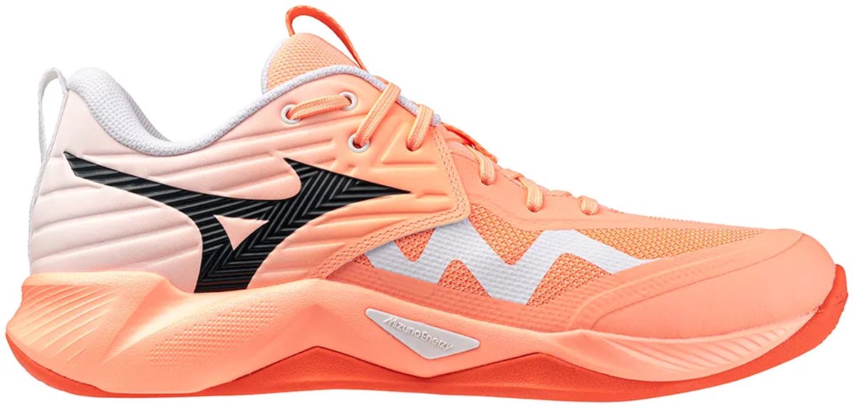 Mizuno Wave Momentum Pro Indoor Sportschoenen Oranje EU 36 1/2