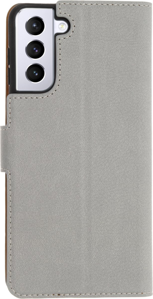 Wallet Case - Light Grey, Samsung Galaxy S21 Plus