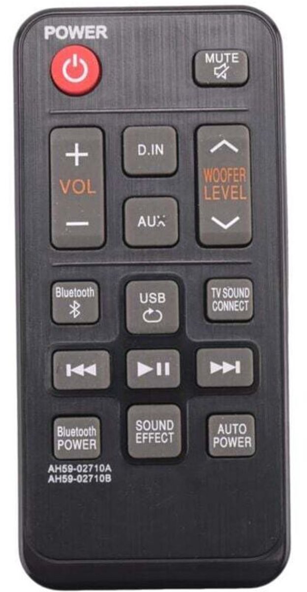 Geschikt voor soundbars en afstandsbedieningen - JM25 - J250 - JM25/ - J250/ HWJM25 HWJ250
