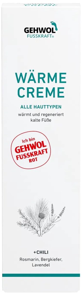 Solidchoice - Gehwol Fusskraft Rood voor Droge Huid, 125 ml