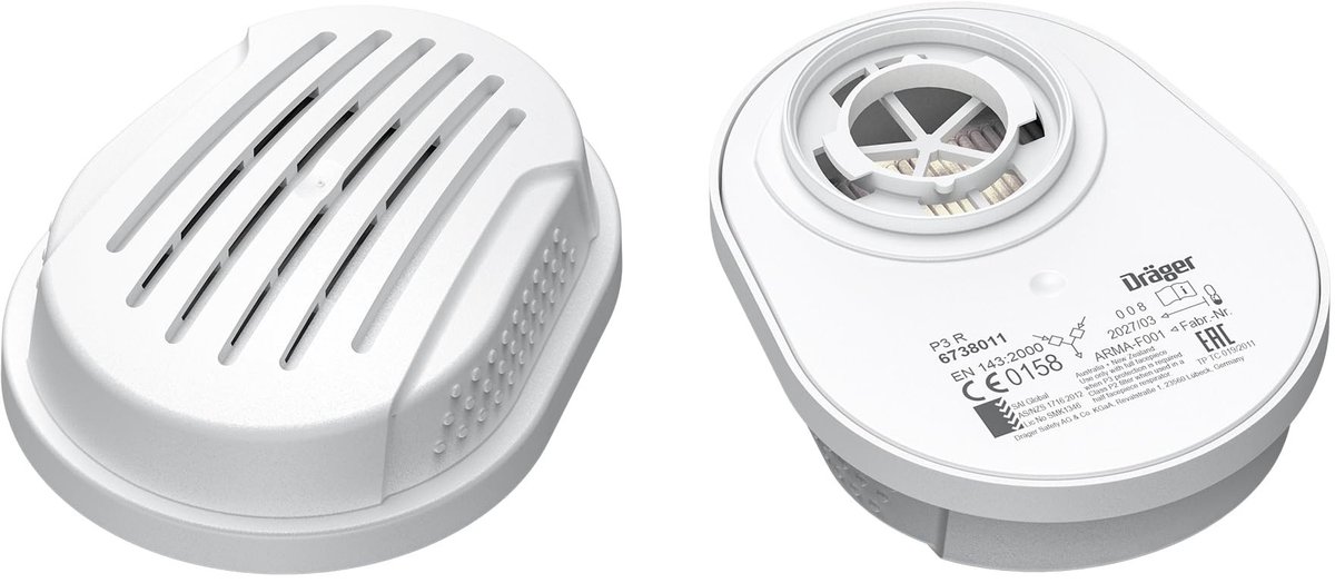 Solidchoice - P3 Deeltjesfilter voor Vol- en Halfmaskers - 1 Paar