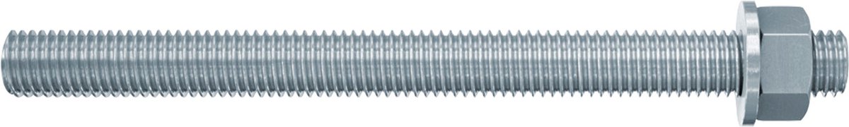 Fischer 10x Ankerstang FIS A M 6 x 70 gvz galvanisch verzinkt staalkwaliteit 5.8 - 046204