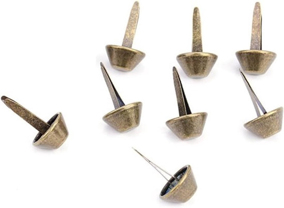 Decoratieve metalen nagels voor de onderkant van tassen en schoenen - Perfect voor voetaccessoires