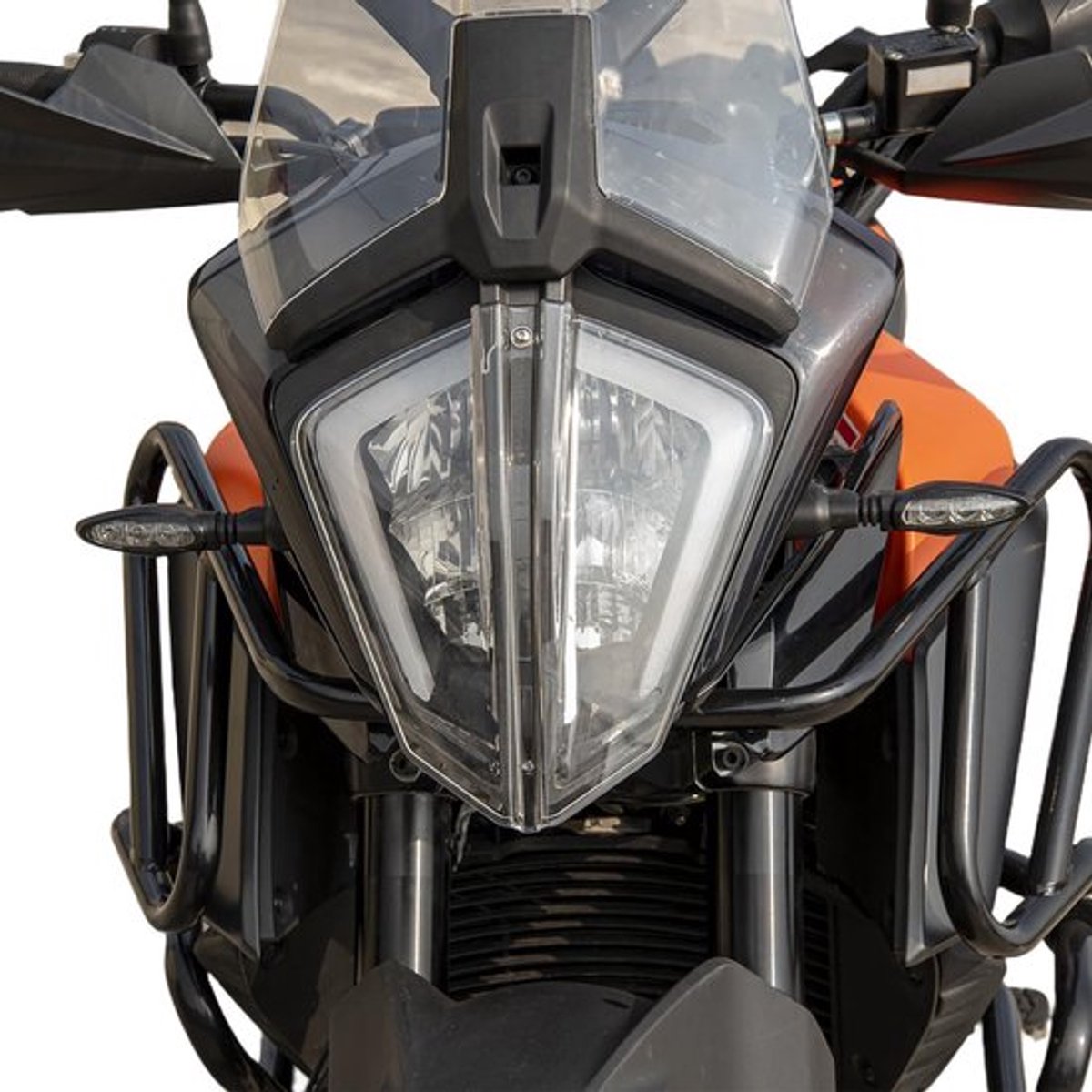 Hoogwaardige Koplampbeschermer voor K.T.M 390 790 ADV 890 Adventure - Transparante Lensbescherming en Stootbestendige Deksel voor Motorfiets 2019-2022