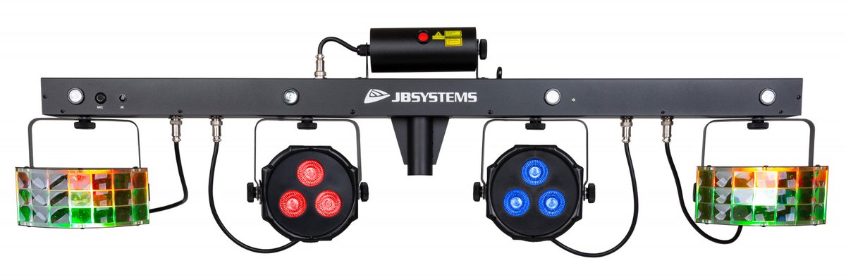 JB Systems PARTY BAR - 4-in-1 lichteffect voor mobiele DJs